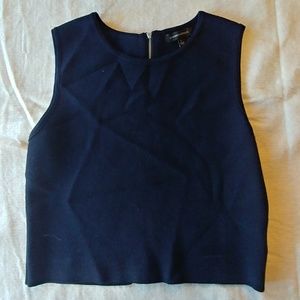 🌴🌵🌞Banana Republic Navy Cropped Sweater Tank